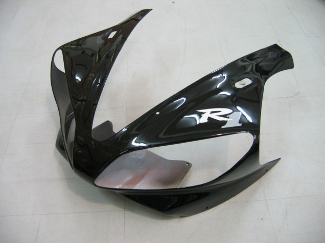 2000-2001 Glossy Black White Decal Yamaha YZF 1000 R1 Motorcycle Fairings