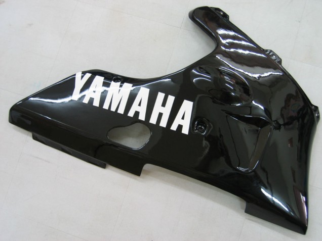 2000-2001 Glossy Black White Decal Yamaha YZF 1000 R1 Motorcycle Fairings