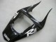 2000-2001 Glossy Black White Decal Yamaha YZF 1000 R1 Motorcycle Fairings