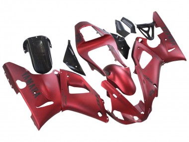 2000-2001 Matte Red Yamaha YZF 1000 R1 Motorcycle Fairings