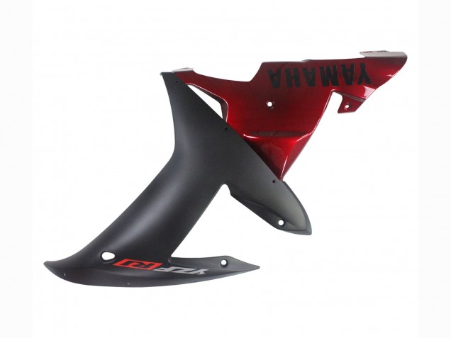 2002-2003 Red Matte Black Yamaha YZF 1000 R1 Motorcycle Fairing Kits