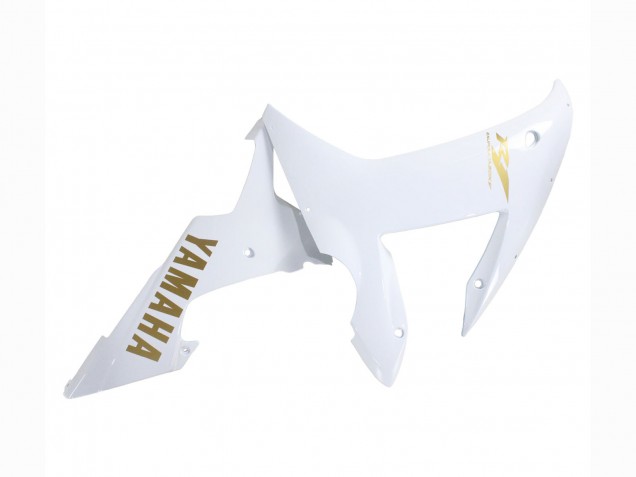 2002-2003 White Gold Decals Yamaha YZF 1000 R1 Motorcycle Fairings
