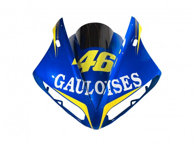 2004-2006 Blue White Yellow Motul Gauloises 46 Yamaha YZF 1000 R1 Motorcycle Fairings