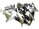 2004-2006 Light Gold White Glossy Black Yamaha YZF 1000 R1 Motorcycle Fairings