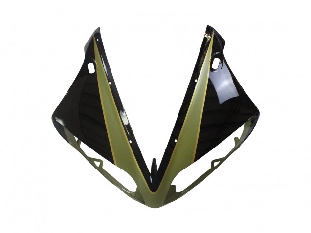 2004-2006 Light Gold White Glossy Black Yamaha YZF 1000 R1 Motorcycle Fairings