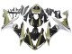 2004-2006 Light Gold White Glossy Black Yamaha YZF 1000 R1 Motorcycle Fairings