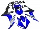 2004-2006 Blue White Matte Black Yamaha YZF 1000 R1 Motorcycle Fairings