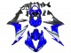 2004-2006 Blue White Matte Black Yamaha YZF 1000 R1 Motorcycle Fairings