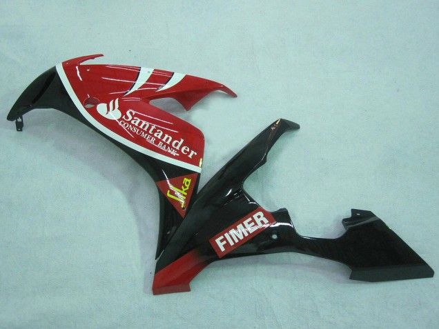 2004-2006 Red White Black Green Volvo Jika Fimer Santander Yamaha YZF 1000 R1 Motorcycle Fairings