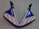 2009-2011 White Blue Black M1 Yamaha YZF 1000 R1 Motorcycle Fairings