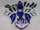 2009-2011 White Blue Black M1 Yamaha YZF 1000 R1 Motorcycle Fairings