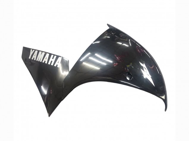 2009-2011 Glossy Black White Decal Yamaha YZF 1000 R1 Motorcycle Fairings