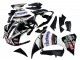 2009-2011 Glossy Black White Red Volvo Fimer Yamalube 87 Yamaha YZF 1000 R1 Motorcycle Fairings