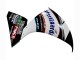 2009-2011 Glossy Black White Red Volvo Fimer Yamalube 87 Yamaha YZF 1000 R1 Motorcycle Fairings