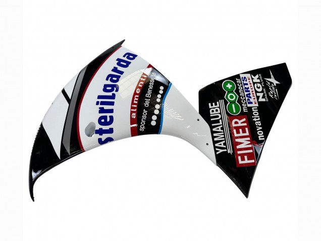 2009-2011 Glossy Black White Red Volvo Fimer Yamalube 87 Yamaha YZF 1000 R1 Motorcycle Fairings