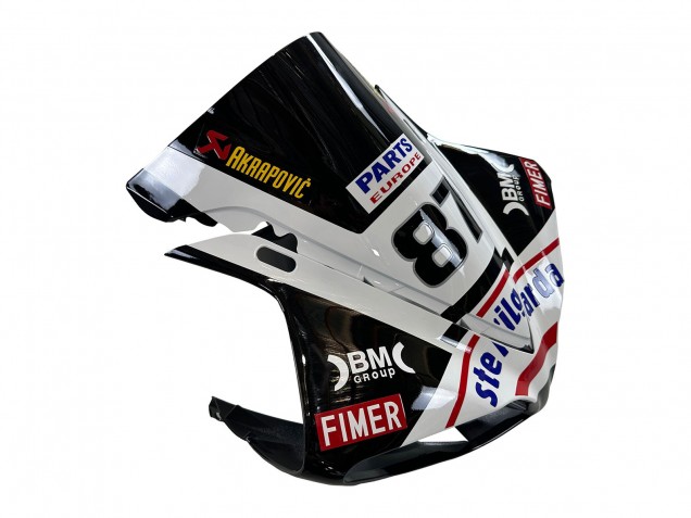 2009-2011 Glossy Black White Red Volvo Fimer Yamalube 87 Yamaha YZF 1000 R1 Motorcycle Fairings