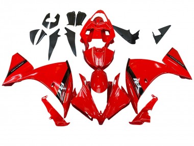 2012-2014 Red Glossy Black Yamaha YZF 1000 R1 Motorcycle Fairing
