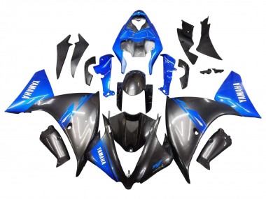 2012-2014 Blue Glossy Black Yamaha YZF 1000 R1 Motorcycle Fairings