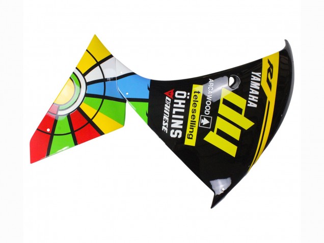 2012-2014 Glossy Black Yellow Green Blue Red Color Wheel Yamaha YZF 1000 R1 Motorcycle Fairings