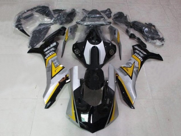 2012-2014 Glossy Black White Silver Yellow Yamaha YZF 1000 R1 Motorcycle Fairings