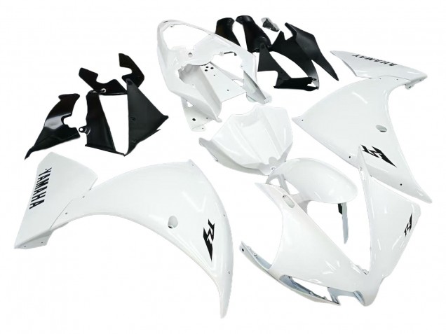2012-2014 White Yamaha YZF 1000 R1 Motorcycle Fairing