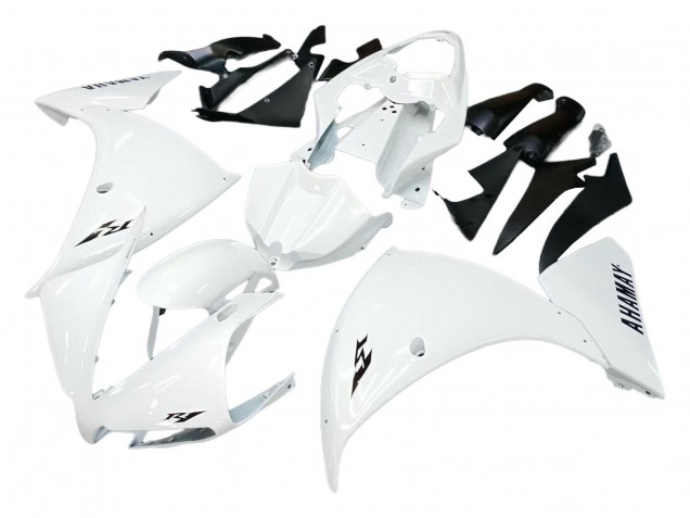 2012-2014 White Yamaha YZF 1000 R1 Motorcycle Fairing
