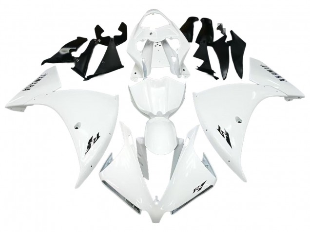 2012-2014 White Yamaha YZF 1000 R1 Motorcycle Fairing