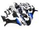 2015-2019 Silver Blue Glossy Black Yamaha YZF 1000 R1 Motorcycle Fairings