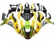 2015-2019 Yellow Green Shark Yamaha YZF 1000 R1 Motorcycle Fairings