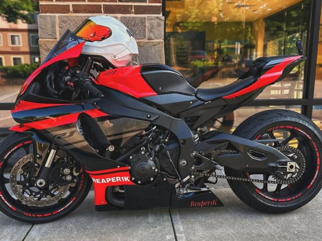 2015-2019 Red Black Silver Yamaha YZF 1000 R1 Motorcycle Fairings