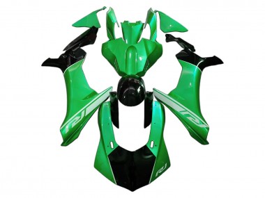 2020-2025 Green Glossy Black Yamaha YZF 1000 R1 Motorcycle Fairings