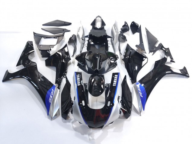 2020-2025 Glossy Black Silver Blue Yamaha YZF 1000 R1 Motorcycle Fairings