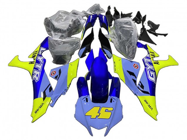 2020-2025 Blue Yellow GYTR 46 Yamaha YZF 1000 R1 Motorcycle Fairings