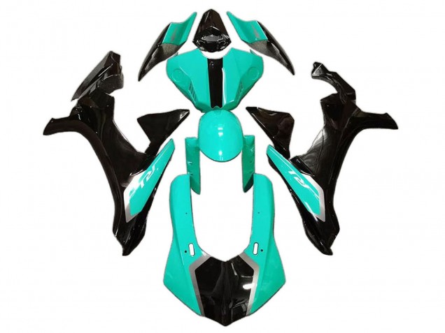 2020-2025 Light Green Glossy Black Yamaha YZF 1000 R1 Motorcycle Fairings