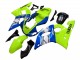 1998-2002 Neon Green Blue White Champions Yamaha YZF 600 R6 Motorcycle Fairings