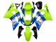 1998-2002 Neon Green Blue White Champions Yamaha YZF 600 R6 Motorcycle Fairings