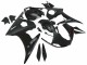 2006-2009 Matte Black Yamaha YZF R6S Motorcycle Fairings