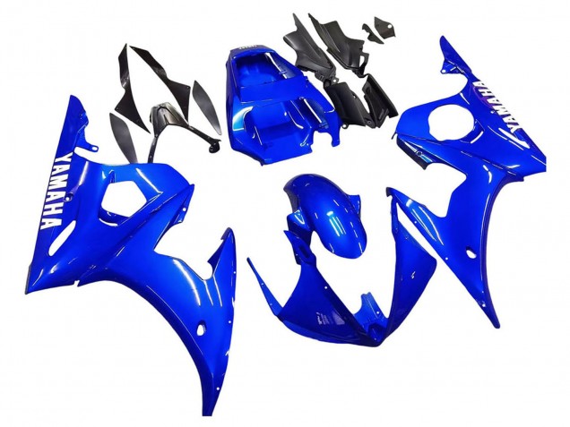 2006-2009 Blue Yamaha YZF R6S Motorcycle Fairings
