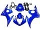 2006-2009 Blue Yamaha YZF R6S Motorcycle Fairings