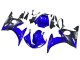 2006-2009 Blue Black Yamaha YZF R6S Motorcycle Fairings