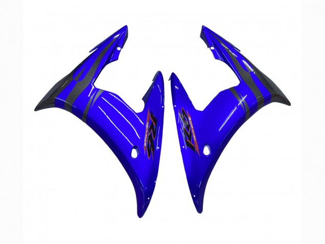 2006-2009 Blue Black Yamaha YZF R6S Motorcycle Fairings