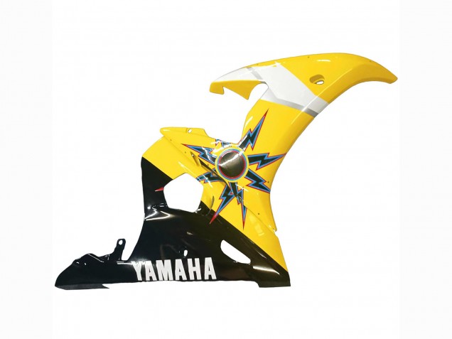 2006-2009 Yellow Red Glossy Black 46 Yamaha YZF R6S Motorcycle Fairings