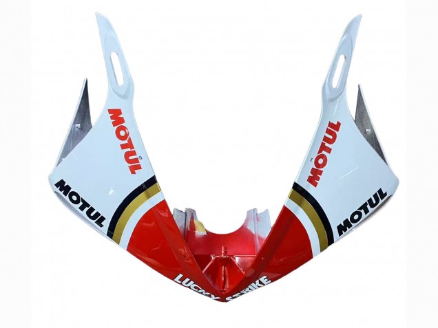 2006-2009 White Red Lucky Strike Motul Yamaha YZF R6S Motorcycle Fairings