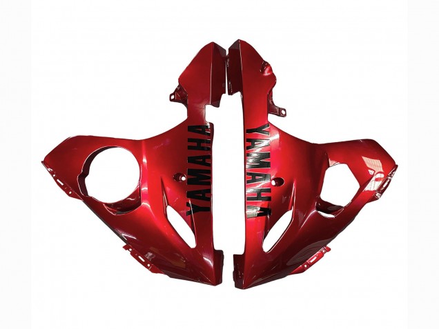 2003-2004 Red Matte Black Yamaha YZF R6 Motorcycle Fairing Kits