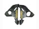 2003-2004 Matte Grey Matte Black Gold Decals Yamaha YZF R6 Motorcycle Fairings