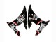 2003-2004 Glossy Black Red White Lucky Strike Motul Yamaha YZF R6 Motorcycle Fairings