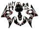 2003-2004 Glossy Black Red White Lucky Strike Motul Yamaha YZF R6 Motorcycle Fairings