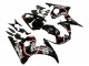 2006-2009 Glossy Black Red White Lucky Strike Motul Yamaha YZF R6S Motorcycle Fairings
