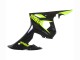 2003-2004 Glossy Black Neon Yellow Yamaha YZF R6 Motorcycle Fairings