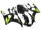 2006-2009 Glossy Black Neon Yellow Yamaha YZF R6S Motorcycle Fairings